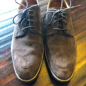 Cole Haan Geand 01 Brown Suede Mock  Toe   Mens size 10 M US